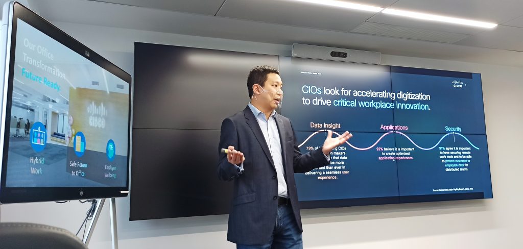 Cisco香港辦公室全面變奏 數碼轉型工作環境以人為本