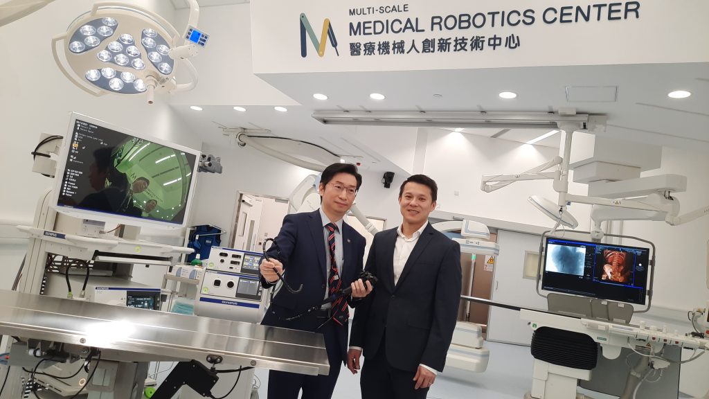 中大InnoHK研發中心 展醫療製造物流新科技