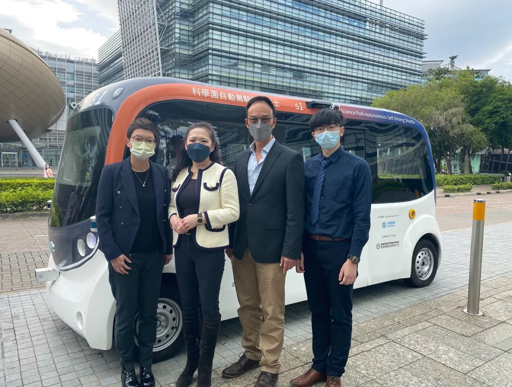 智慧城市| 自動駕駛| 科學園試行無人車 收集數據助立法 加深大眾認識