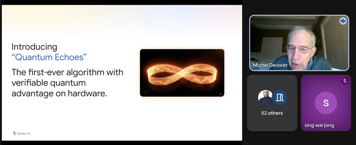 Google 發佈量子回聲算法,推動量子運算實際應用