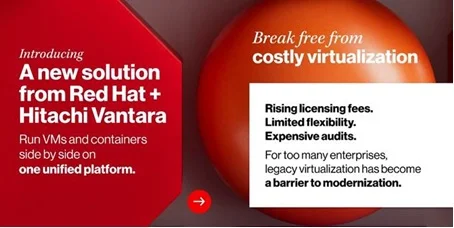Hitachi Vantara 與 Red Hat 合作加速混合雲轉型